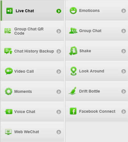 features wechat for computer